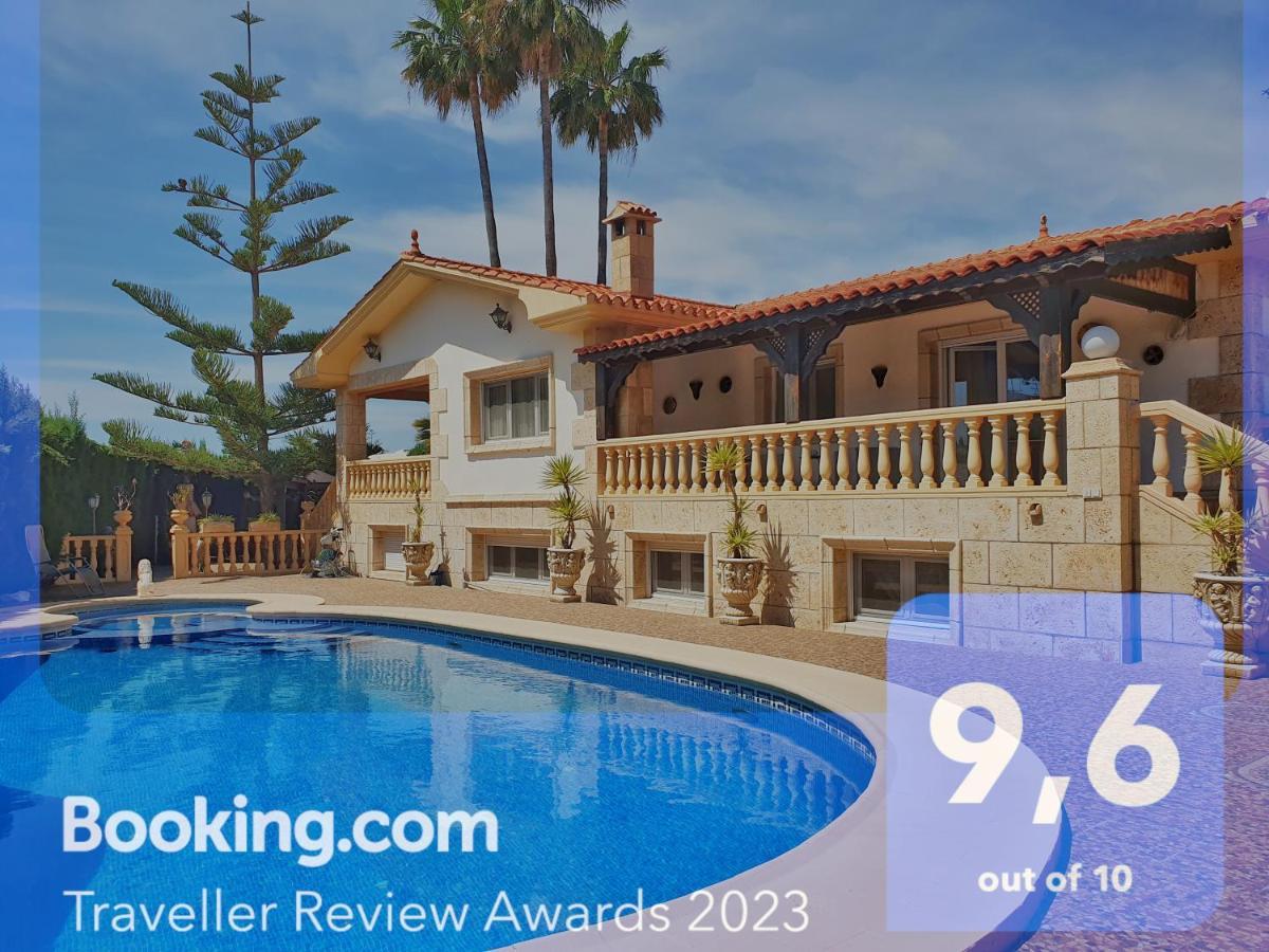 Villa Tres Palmeras En Alfaz Del Pi , Albir, Benidorm Л'Альфас-дель-Пі Екстер'єр фото